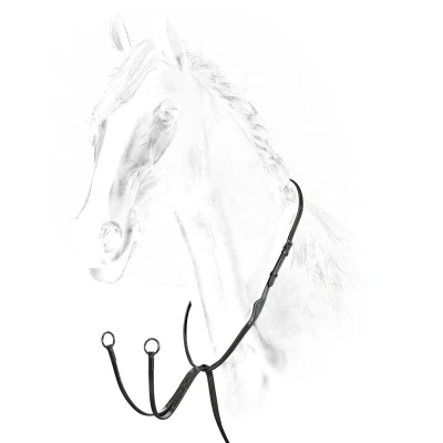 Image de Equiline Martingale Classic Noir Cob