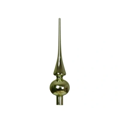 Afbeelding van Piek glas d6h26 cm groene thee D Decoris
