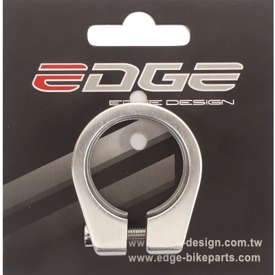 Afbeelding van Zadelpenklem ø31,8 mm Edge aluminium met inbusbout zilver