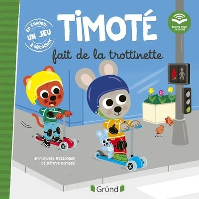 Image de Timoté fait de la trottinette (Écoute aussi l&#039;histoire)