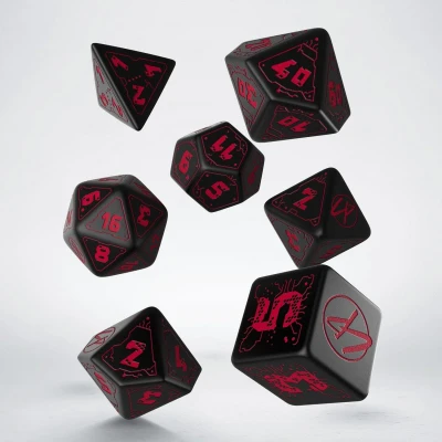 Afbeelding van Polydice Set Q Workshop Cyberpunk Red