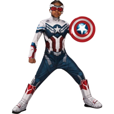 Afbeelding van Verkleedpak Kind Falcon and Winter Soldier Deluxe Captain America Maat 116 128