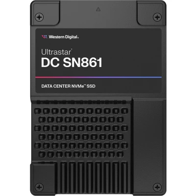 Afbeelding van WD DC SN861 BICS6 NVMe U.2 7% OP ISE (7680 GB, 2.5&quot;), SSD