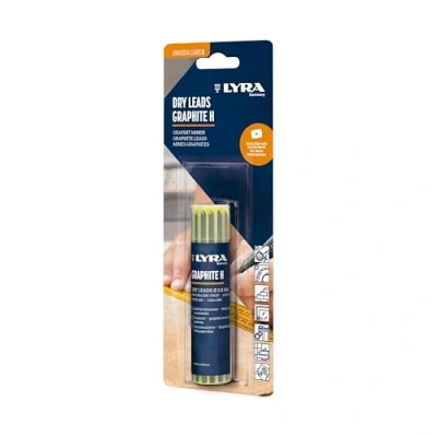 Afbeelding van LYRA L4498006 Dry reservevullingen, 12 stuks, 2,8 mm, speciaal voor hout, blisterverpakking