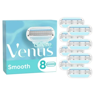 Afbeelding van Gillette Venus Smooth Navul Scheermesjes 8 pack