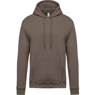 Afbeelding van Kariban Herensweater met capuchon K476 Moka Brown