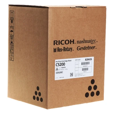 Image de Ricoh Pro Print C5200 Noir original cartouche de toner pour Gestetner SP 5200; Nashuatec Rex Rotary Aficio 5200