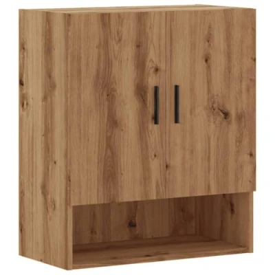Afbeelding van vidaXL Wandkast 60x31x70 cm bewerkt hout artisanaal eikenkleur