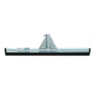Afbeelding van Vloertrekker metaal 45 cm met waterrand + stokhouder