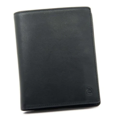 Afbeelding van Esquire Portemonnee Logo Billfold Wallet Black Zwart