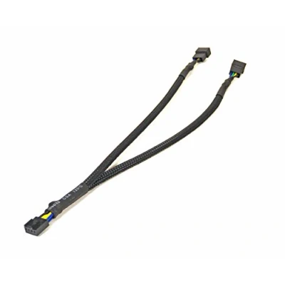 Afbeelding van Gelid Solutions CA PWM 01 Interne 0,35 m, 4 polig, PWM, zwart, kabel (mannelijk/vrouwelijk, 2 x recht, zwart)