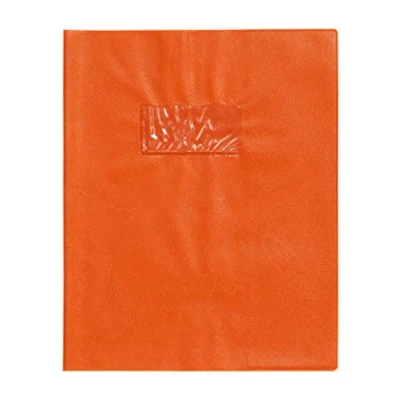 Image de Protège Cahier Grain Cuir 18/100ème 17x22cm Clémentine