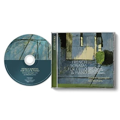 Afbeelding van Viviane Spanoghe &amp; Jan Michiels French Sonatas For Cello Piano (CD)