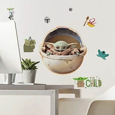 Afbeelding van Roommates Muursticker The Child 43,3 X 41,3 Cm Vinyl 10 delig