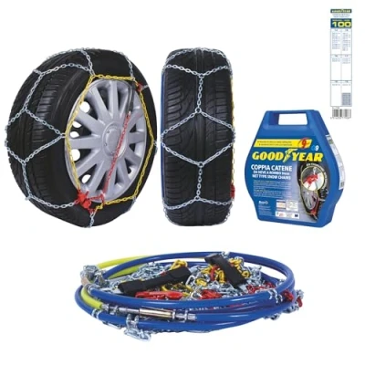 Afbeelding van Goodyear 77908:&quot;G9&quot; sneeuwkettingen, 9 mm, maat 100, certificering TUV en ÖNORM