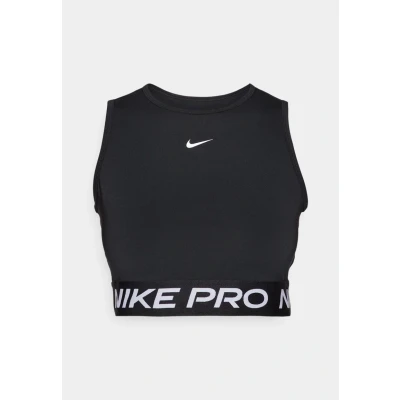 Afbeelding van Nike Performance PRO CROP TANK Top, Dames, Maat: Small, Black/white