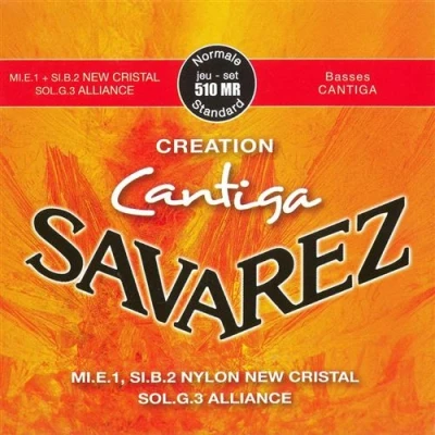 Image de Savarez Creation Cantiga 510MR Jeu de Cordes pour Guitare classique