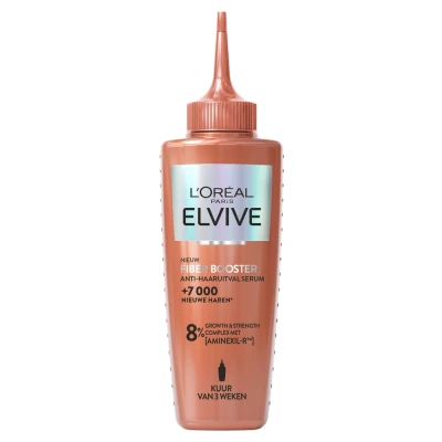 Afbeelding van L&#039;Oréal Paris Elvive Fiber Booster Anti haaruitval Serum Vermindert Geschikt voor breekbaar haar met neiging tot afbreken en uitvallen 102ml