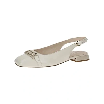 Afbeelding van CAPRICE 9 29400 20 pompsjaal voor dames, Beige wit mat