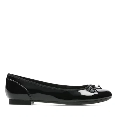 Afbeelding van Clarks Couture Bloom Ballerina&#039;s, Dames, Maat: 37, Black Hoogwaardig imitatieleer