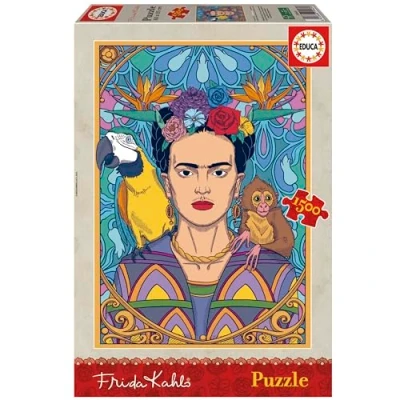 Afbeelding van EDUCA puzzel 1500 stuks FRIDA KAHLO