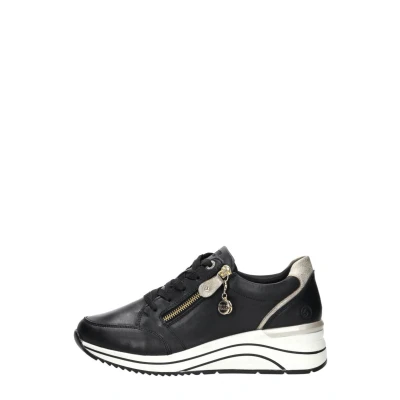 Afbeelding van Remonte Sneakers laag, Dames, Maat: 43, Schwarz Leer