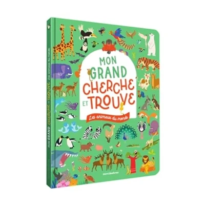 Afbeelding van LES ANIMAUX DU MONDE MON GRAND CHERCHE ET TROUVE