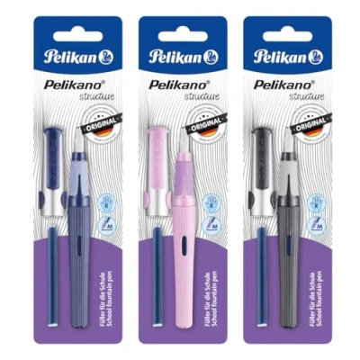 Afbeelding van Pelikan Pelican vulpen voor rechtshandigen, patronen, elegant design, kantoor, school, studie, werk, het ondertekenen van documenten, schrijven kalligrafie, glad schrijven,