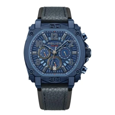 Afbeelding van Police Norwood Chronograaf, Dames, Maat: One Size, Blau