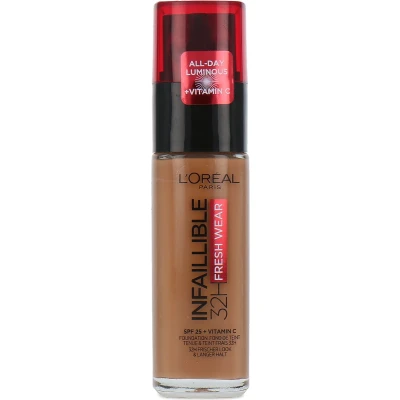 Afbeelding van L&#039;Oréal Infallible 32H Fresh Wear Foundation 330 Hazelnut