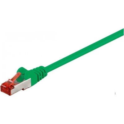 Afbeelding van MicroConnect F/UTP CAT6 5m Green PVC Outer Shield : Foil screening 4x2xAWG 27 CCA