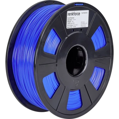 Afbeelding van Renkforce RF 4511194 Filament PLA kunststof 1.75 mm 1000 g Blue 1 stuk(s)