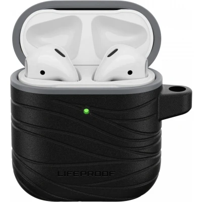 Afbeelding van LifeProof Hoesje Milieuvriendelijk Zwart Geschikt voor Apple AirPods 1/2