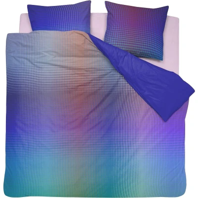 Afbeelding van Damai dekbedovertrek Rainbow Satijn 240x200/220 cm Violet + 2 kussenslopen 60x70