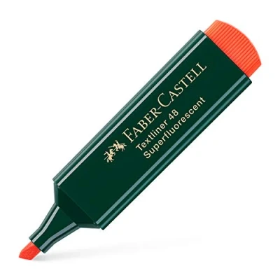Image de Faber Castell Surligneur &quot;TEXTLINER 48 Refill&quot; , orange fluo