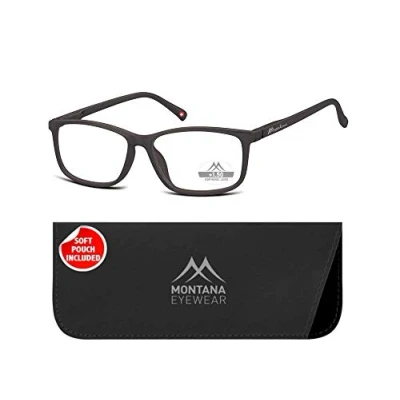Afbeelding van Montana Eyewear MR62H Leesbril +2.50 Mat zwart