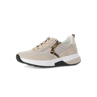 Afbeelding van Gabor Rollingsoft Sneaker 66.848.33 Beige Print