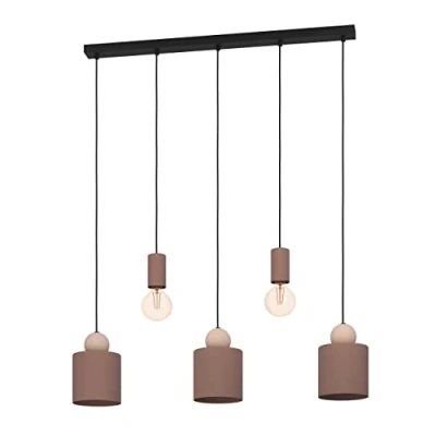 Afbeelding van EGLO Gazzola Hanglamp E27 91 cm Mokka