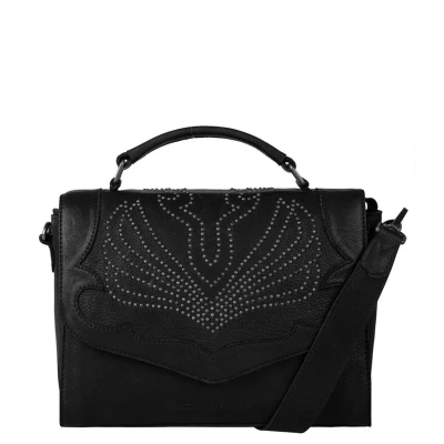 Afbeelding van Cowboysbag Mission Citybag black handtas dames