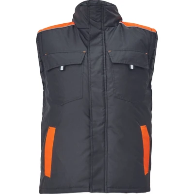Afbeelding van Cerva MAX VIVO bodywarmer 03030166 Zwart/Oranje