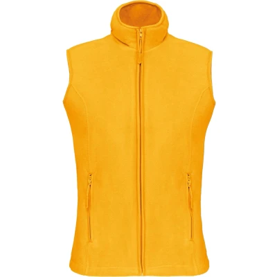 Afbeelding van Kariban Bodywarmer van microfleece dames K906 Yellow