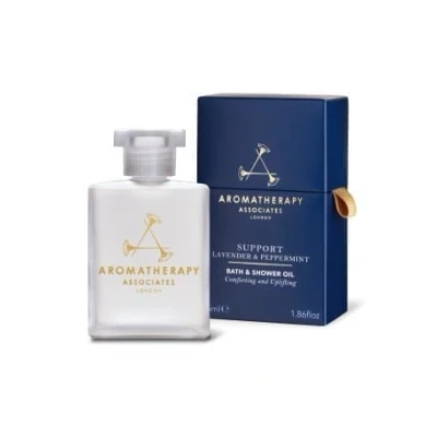 Afbeelding van Aromatherapy Support Bath and Shower Oil Lavender &amp; Peppermint 55ml Olie 55 ml