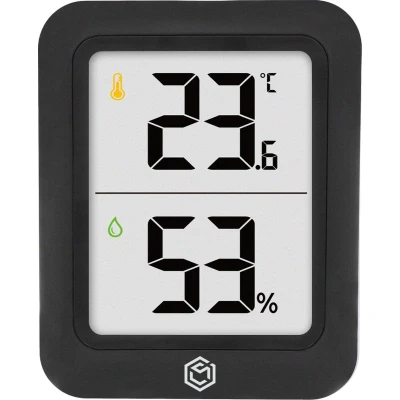 Afbeelding van Ease Electronicz Hygrometer Min/Max Luchtvochtigheidsmeter Digitaal Weerstation Vochtigheidsmeter Thermometer voor Binnen