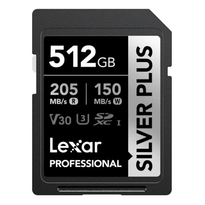Afbeelding van Lexar SD Silver Plus UHS 1 512GB V30