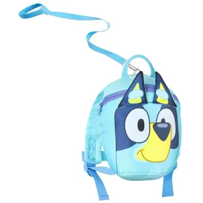 Afbeelding van BlueY Rugzak voor kinderen, 1 4 jaar, meisjes, jongens, rugzak, baby, kleuterschool, met harnas wandeling, Blauw