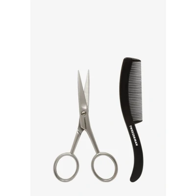 Afbeelding van Tweezerman GEAR Moustache Scissors &amp; COMB Scheerset, Heren, Maat: One Size,
