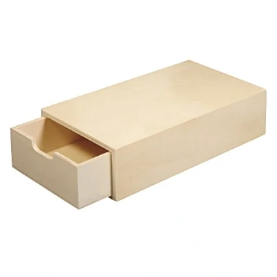 Afbeelding van Rayher 62601000 FSC Mix Credit houten kist, 20 x 10 5 cm, verschuifbare binnenzak, natuur/bruin