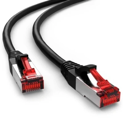 Afbeelding van Wentronic 1168699 Cat 6 UTP kabel RJ45 30 m Zwart