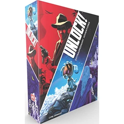 Afbeelding van Unlock 11 Extraordinary Adventures Franse versie Voor 1 tot 6 spelers 10 jaar en ouder
