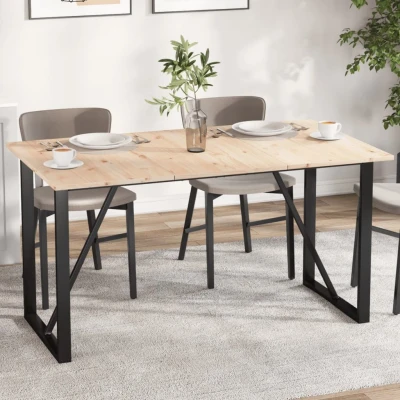 Afbeelding van Tafelbladen 3 st rechthoekig 80x47x1,7 cm massief grenenhout